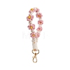 Cotton Handmade Braided Wrist Lanyard Pendant Decorations X1-AJEW-TAC0028-14A-1