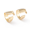Brass Cuff Rings RJEW-L097-06T-1