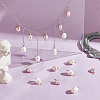 20Pcs Natural Pearl Pendants PALLOY-GA00015-5