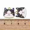 Alloy Enamel Pendants ENAM-V002-04G-03-3