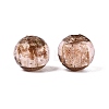 Handmade Gold Sand Lampwork Beads LAMP-N045-01C-09-1