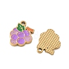 Fruit 304 Stainless Steel Enamel Pendants SA-CBA49D2-11G-09-2