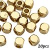 20Pcs 201 Stainless Steel Beads STAS-YW0003-23G-1