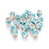 Enamel Alloy European Beads EA8640-6S-2