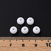 Opaque Acrylic Beads X-MACR-S370-C6mm-01-4