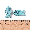 Synthetic Turquoise Pendants G-N342-106K-3