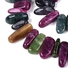 Dyed Natural Quartz Beads Strands G-Q606-24A-3