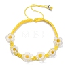 Adjustable Nylon Thread Braided Bead Bracelets Sets BJEW-JB05959-7