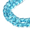 Transparent Glass Beads Strands GLAA-L050-A11-3