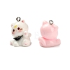 Opaque Resin Pendants RESI-G116-03-3