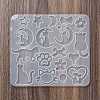 Kitten Earrings Pendants DIY Silicone Mold DIY-Q033-08C-3