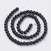 Eco-Friendly Dyed Glass Pearl Beads Strands HY-A008-6mm-RB080-2