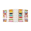 7Pcs Glass Seed Beads Stretch Bracelets for Women BJEW-MZ00280-3