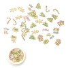 50Pcs Christmas Theme Paper Cabochons MRMJ-YW0001-069J-1