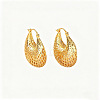 Hollow Brass Hoop Earrings for Women WG55E8D-01-3