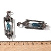 Natural Apatite Faceted Pointed Bullet Shaped Big Pendants G-P613-01R-01-3