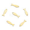Ion Plating(IP) 201 Stainless Steel Charms STAS-N098-127LG-2