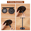 Wooden Pendulum Display Stand with Tray DIY-CN0002-23-7