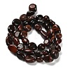 Natural Red Tiger Eye Beads Strands G-P497-01E-24-3