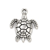 Tibetan Style Alloy Pendants PALLOY-V008-01A-AS-1