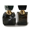 Natural Moss Agate Dropper Perfume Bottles DJEW-H010-02G-04-1