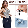 120Bgas 4 Styles Nylon & Iron Hook and Eye DIY-NB0016-10A-4