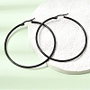201 Stainless Steel Hoop Earrings SA-CBA4A0D-16EB-C-3