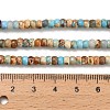 Dyed Natural Imperial Jasper Beads Strands G-P600-A01-01A-5