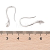925 Sterling Silver Hoop Earrings Findings STER-B004-14P-3