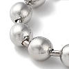 Rack Plating Brass Ball Chain Bracelets BJEW-G676-01E-P-2