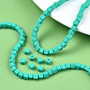 Handmade Polymer Clay Beads Strands CLAY-N008-061-04-8