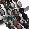 Natural Indian Agate Beads Strands G-Q608-11B-1