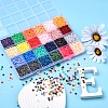 8400Pcs 24 Colors Eco-Friendly Handmade Polymer Clay Beads CLAY-YW0001-11B-4mm-6