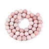 Natural Pink Opal Beads Strands G-N367-01C-01-3