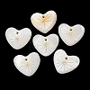 Natural Freshwater Shell Carved Pendants SHEL-K006-70A-1