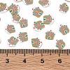 Christmas Handmade Polymer Clay Cabochons PY-CBA2910-01D-3