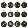 Alloy Enamel Pendants ENAM-YW0001-100A-1