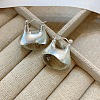 Alloy & Resin Hoop Earrings WGFA774-02-2