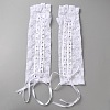 Polyester Lace Fingerless Long Gloves AJEW-WH20020-564B-1