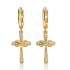 S925 Silver Moissanite Infinite Symbol Cross Earrings Fashion Simple Trendy JF2136-5-1