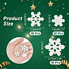 90Pcs 3 Styles Christmas Opaque Resin Cabochons RESI-AR0001-39-2