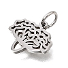 304 Stainless Steel Charms SA-CBA4CE0-01P-L-2
