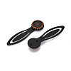 Alloy & Iron Bookmark Cabochon Settings PALLOY-N184-02AB-2
