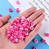 Acrylic European Beads MACR-S375-002B-07-4