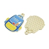 Alloy Enamel Pendants ENAM-L055-01E-02-2
