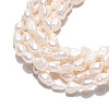 Natural Cultured Freshwater Pearl Beads Strands PEAR-N014-03H-01-4
