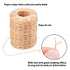 Handmade Iron Wire Paper Rattan OCOR-WH0058-03A-4