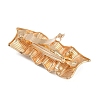 Alloy with Iron Clip Hair Barrettes PHAR-G014-05A-G-3