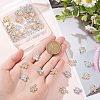 60Pcs 2 Colors Alloy Pendants FIND-DC0001-84-3