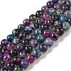 Natural Dragon Veins Agate Bead Strands X-G-NH0013-B01-02-2